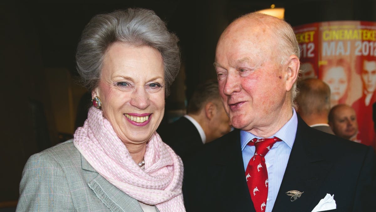 Prinsesse Benedikte og prins Richard. 