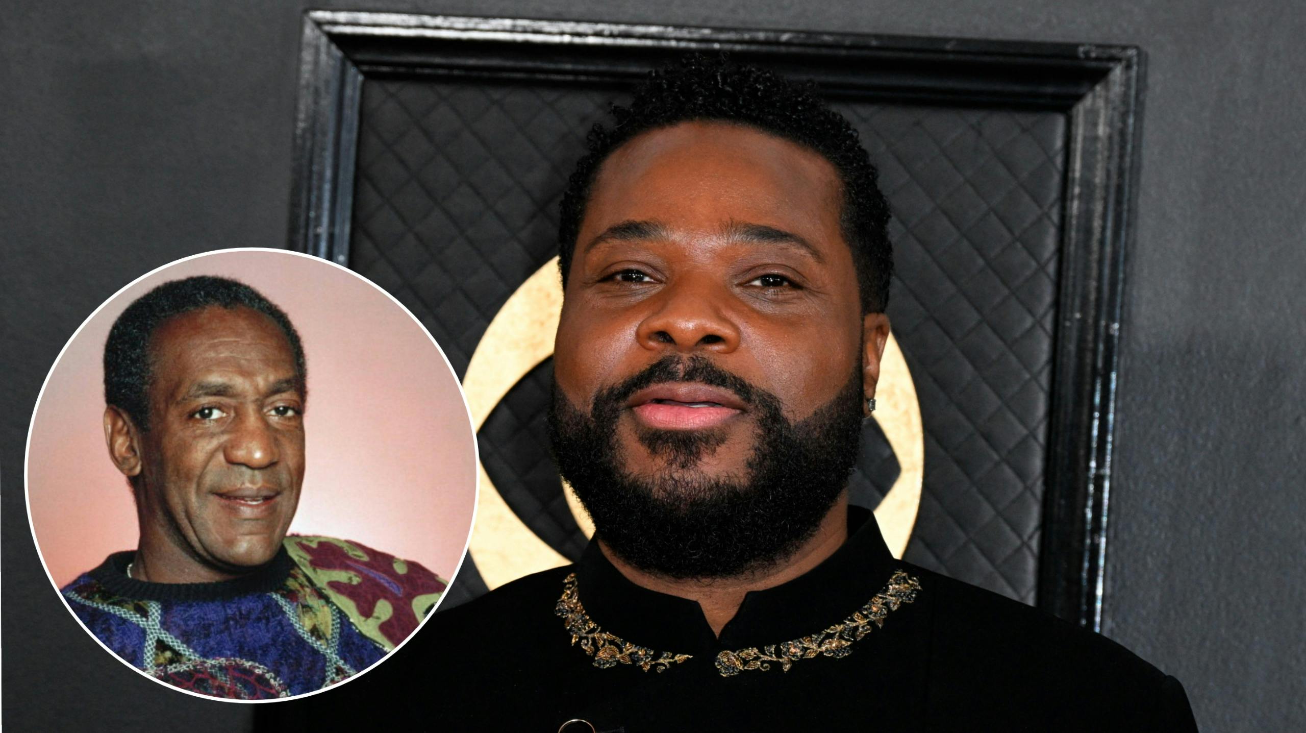 Malcolm-Jamal Warners og Bill Cosby.