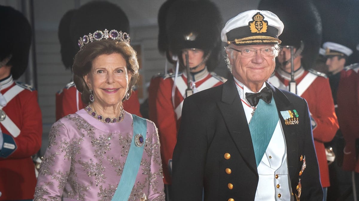 Dronning Silvia og kong Carl Gustaf.