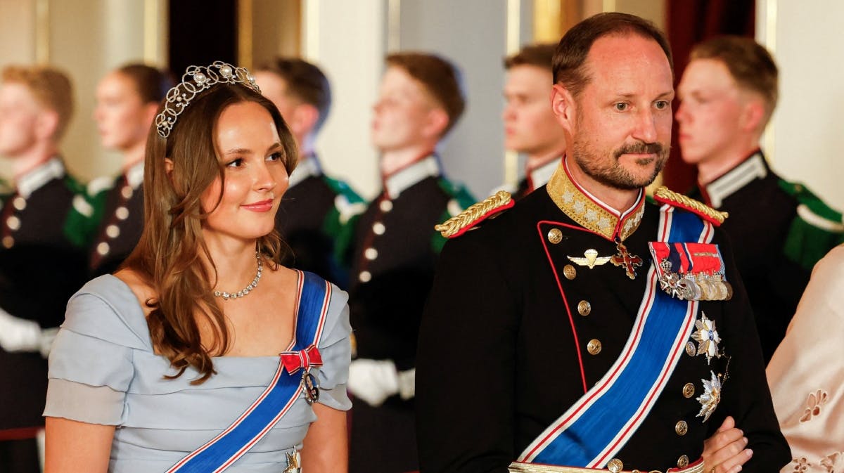 Prinsesse Ingrid Alexandra og kronprins Haakon
