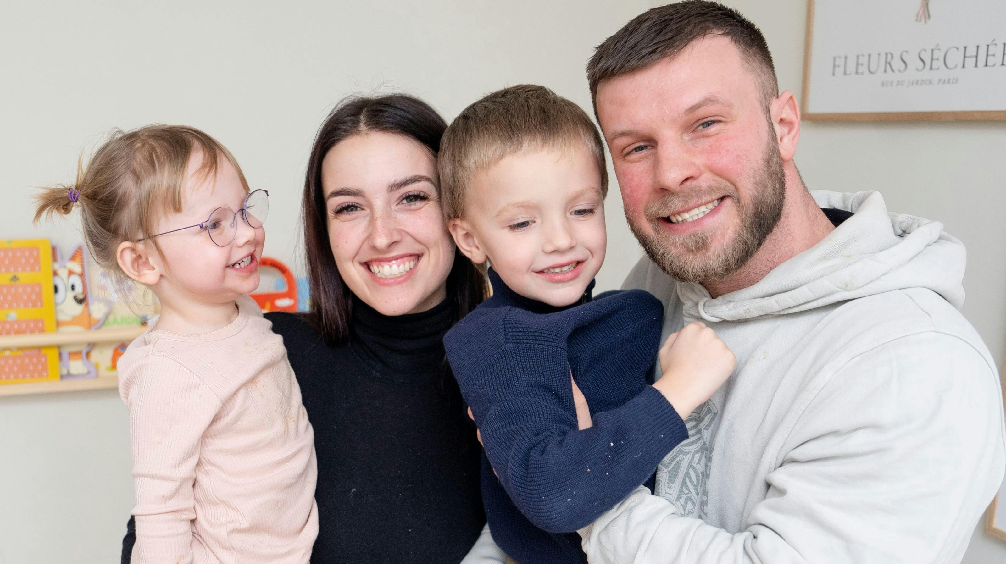 Asta, Maria, Louie og Daniel.