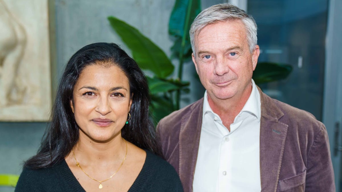 Divya Das og Kim Bildsøe Lassen