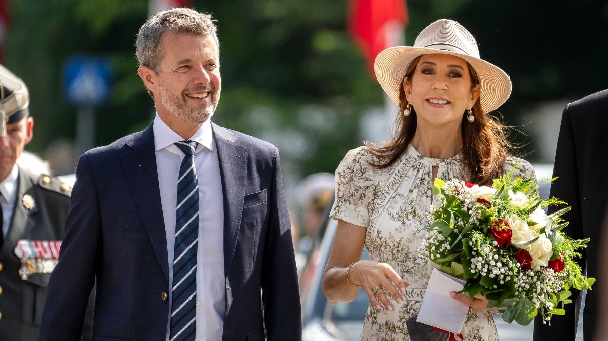 Kong Frederik og dronning Mary