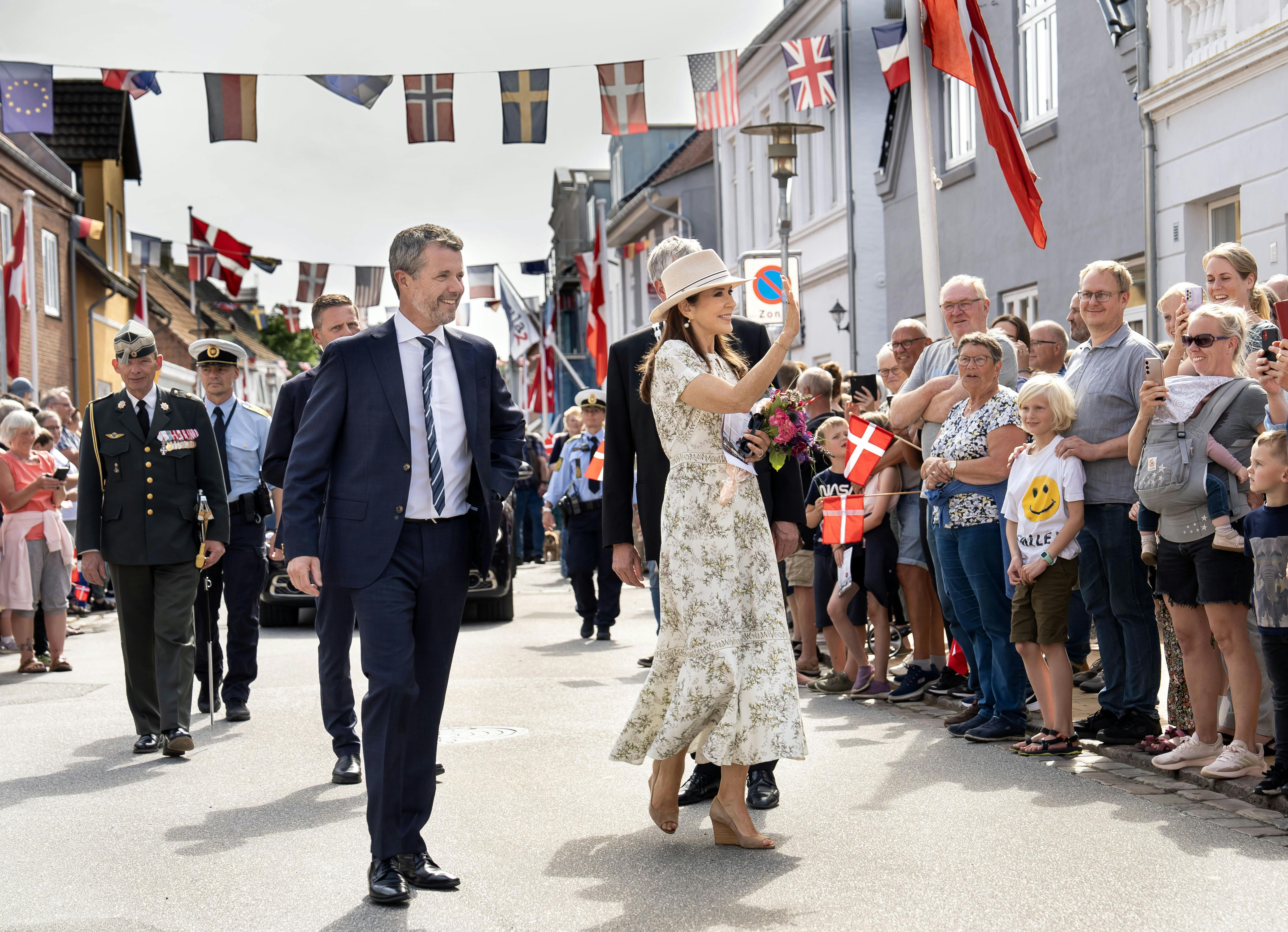 Kong Frederik og dronning Mary
