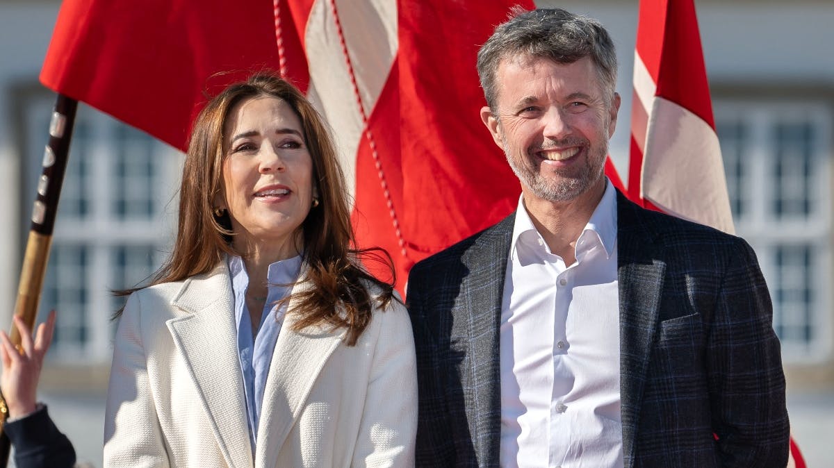 Dronning Mary og kong Frederik