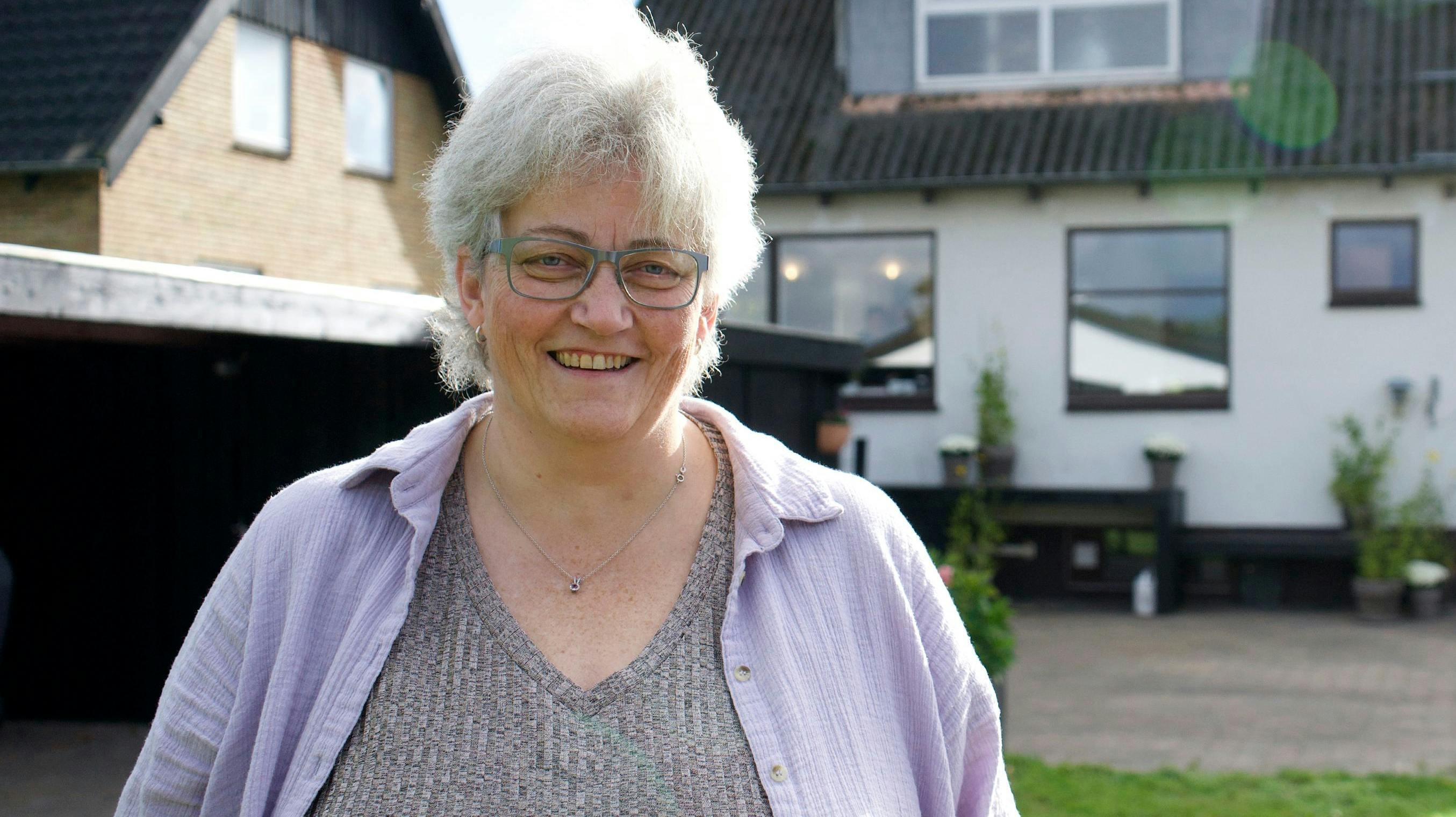 Lene Saugbjerg fra "I hus til halsen".