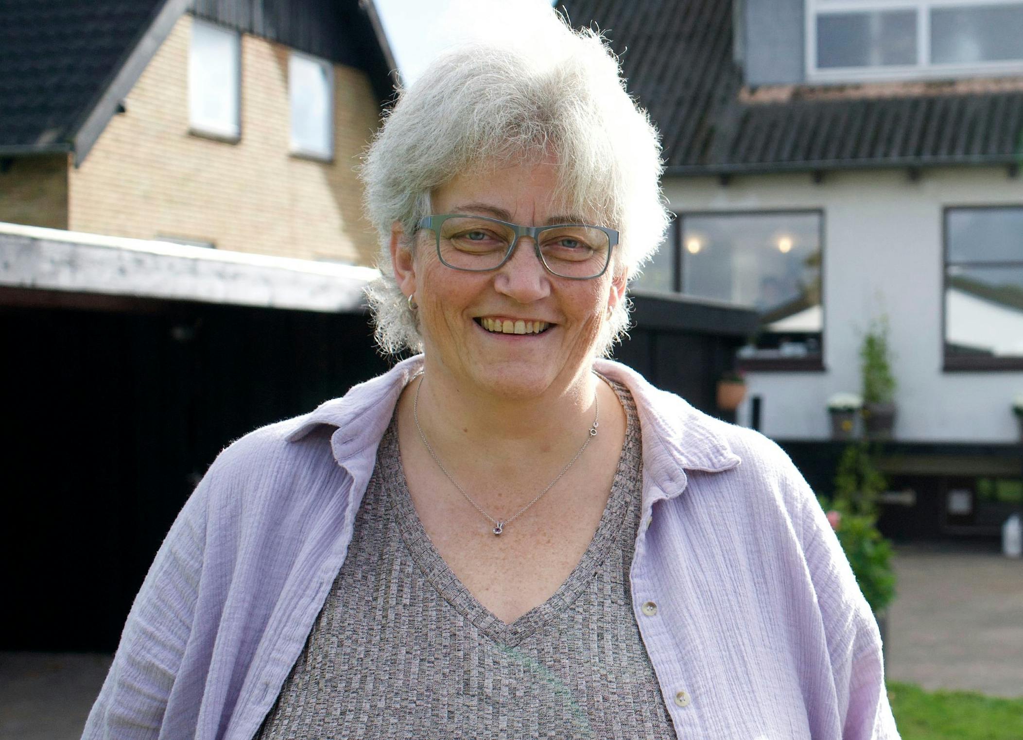 Lene Saugbjerg fra "I hus til halsen".