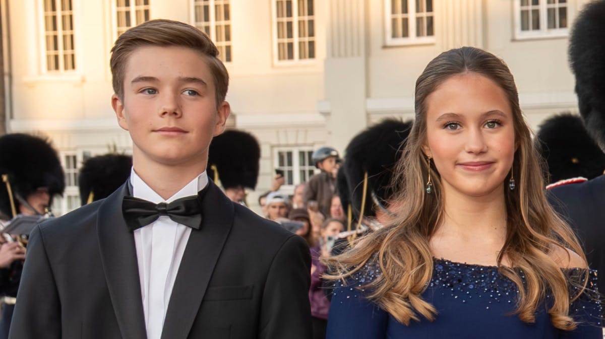 Prins Vincent og prinsesse Josephine.