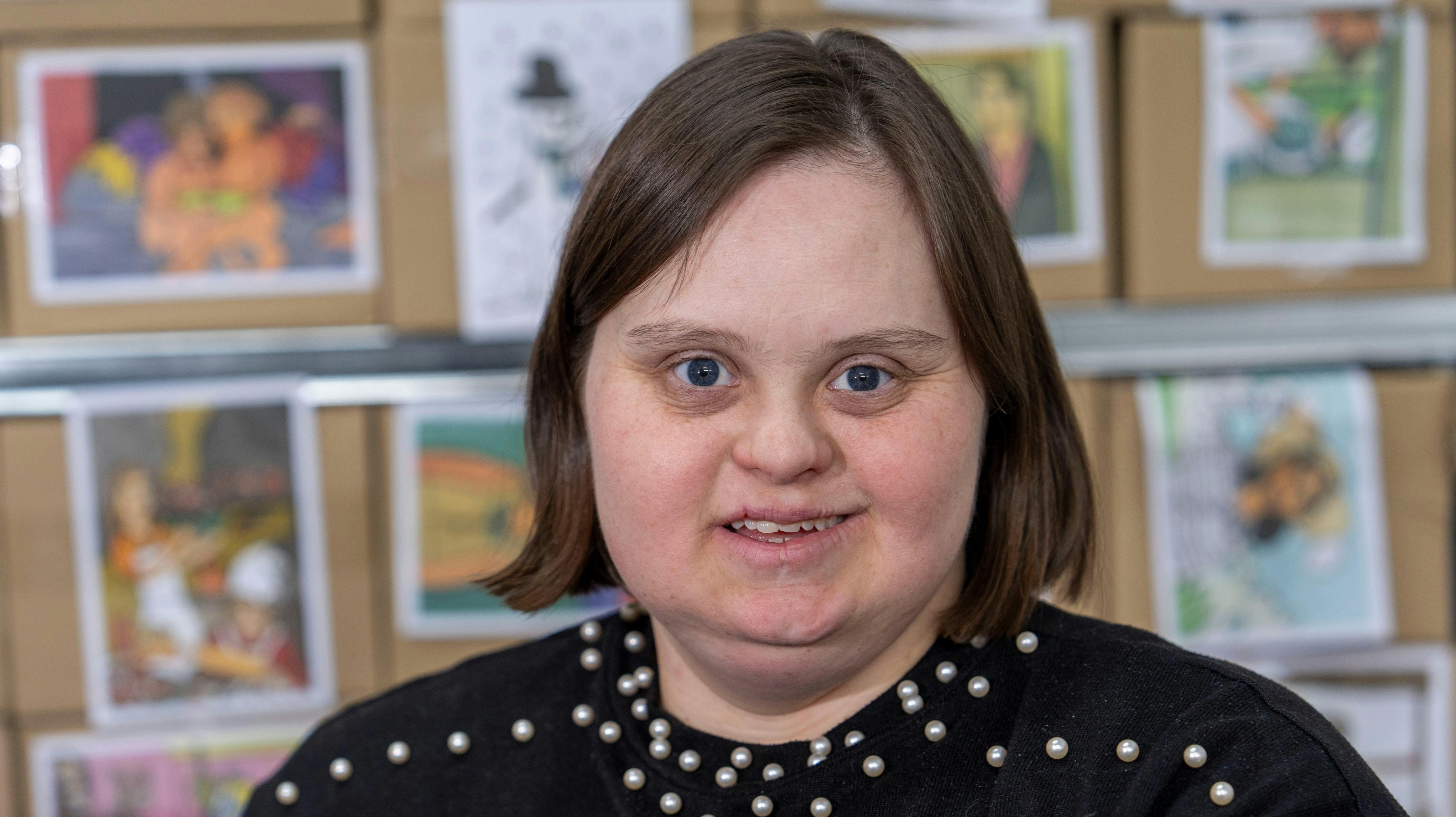 Stine Kailow fra TV 2-programmet "Ups, vi er voksne". 