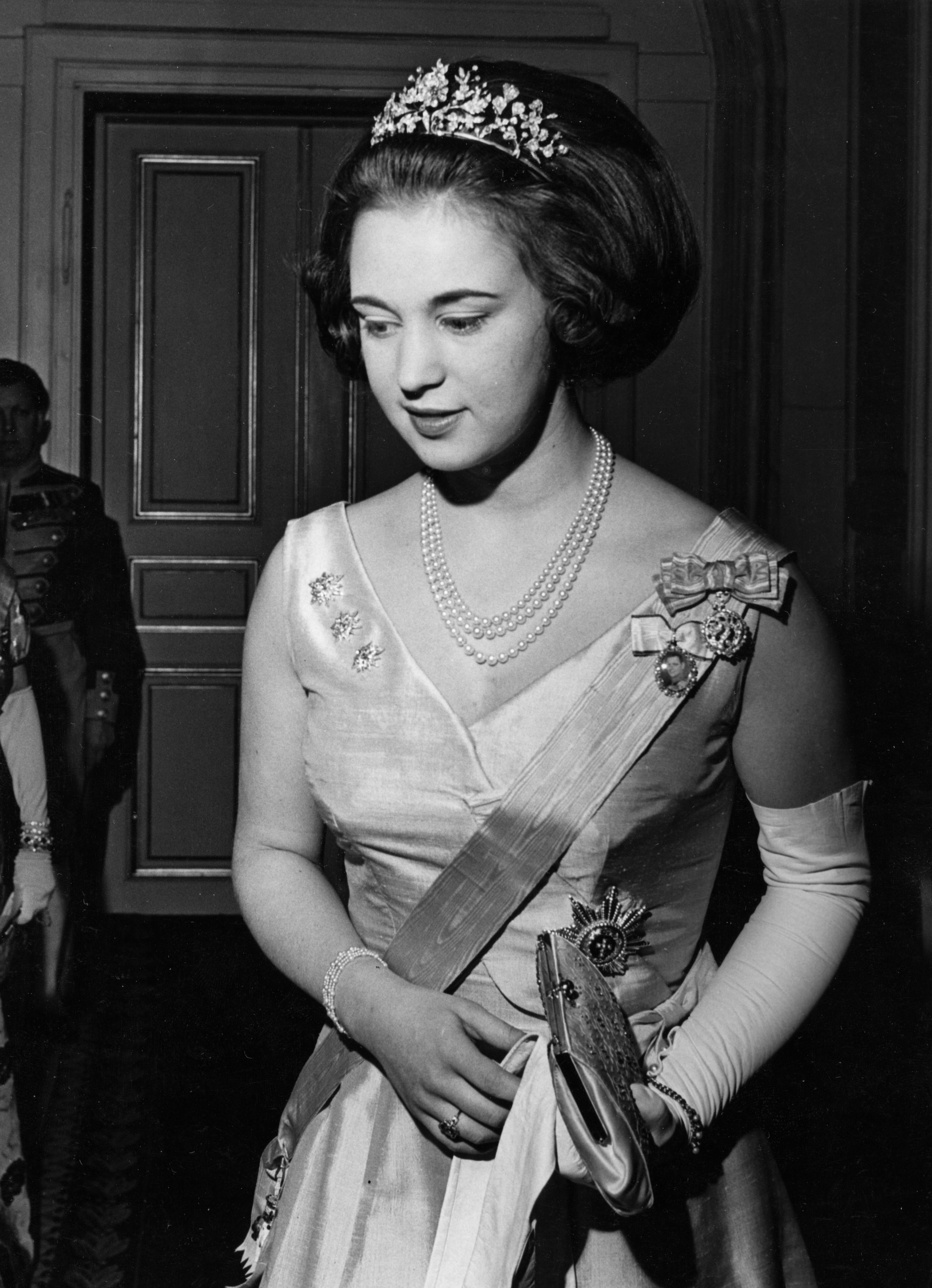 Prinsesse Benedikte i fuld galla.