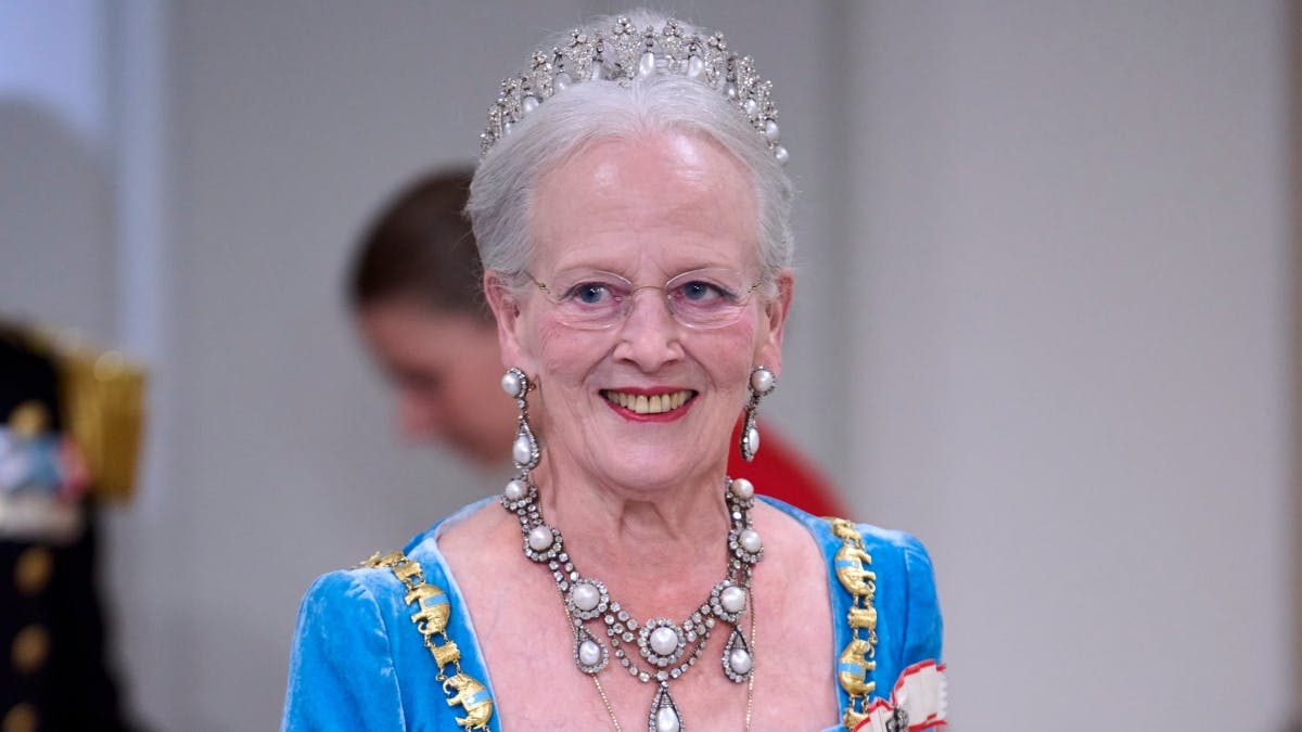 Dronning Margrethe. 