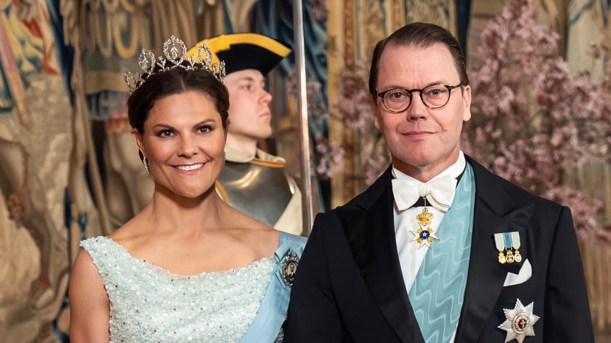 Kronprinsesse Victoria og prins Daniel.