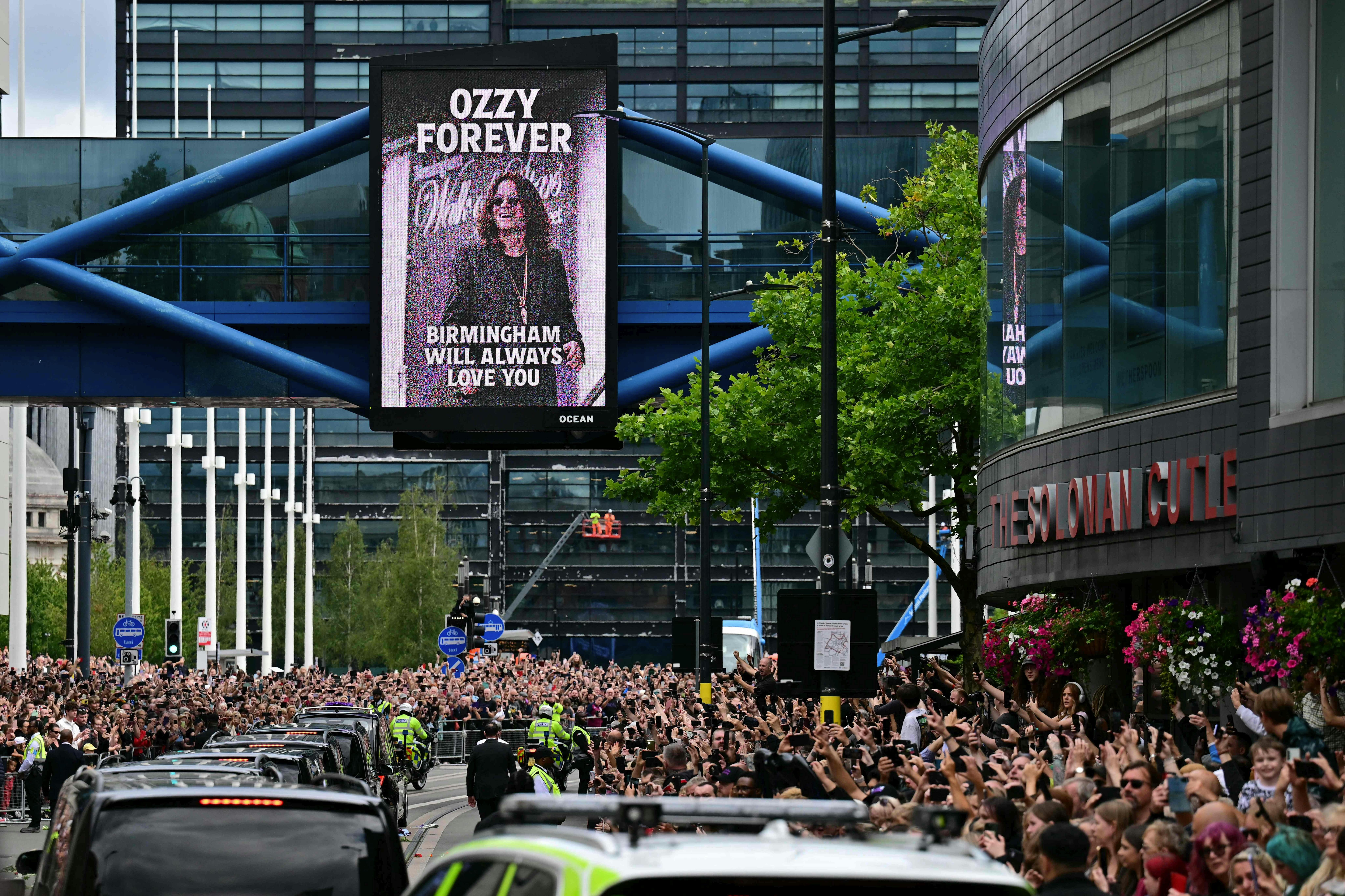 Birmingham var fyldt til randen med folk, der ønskede at tage afsked med Ozzy Osbourne.