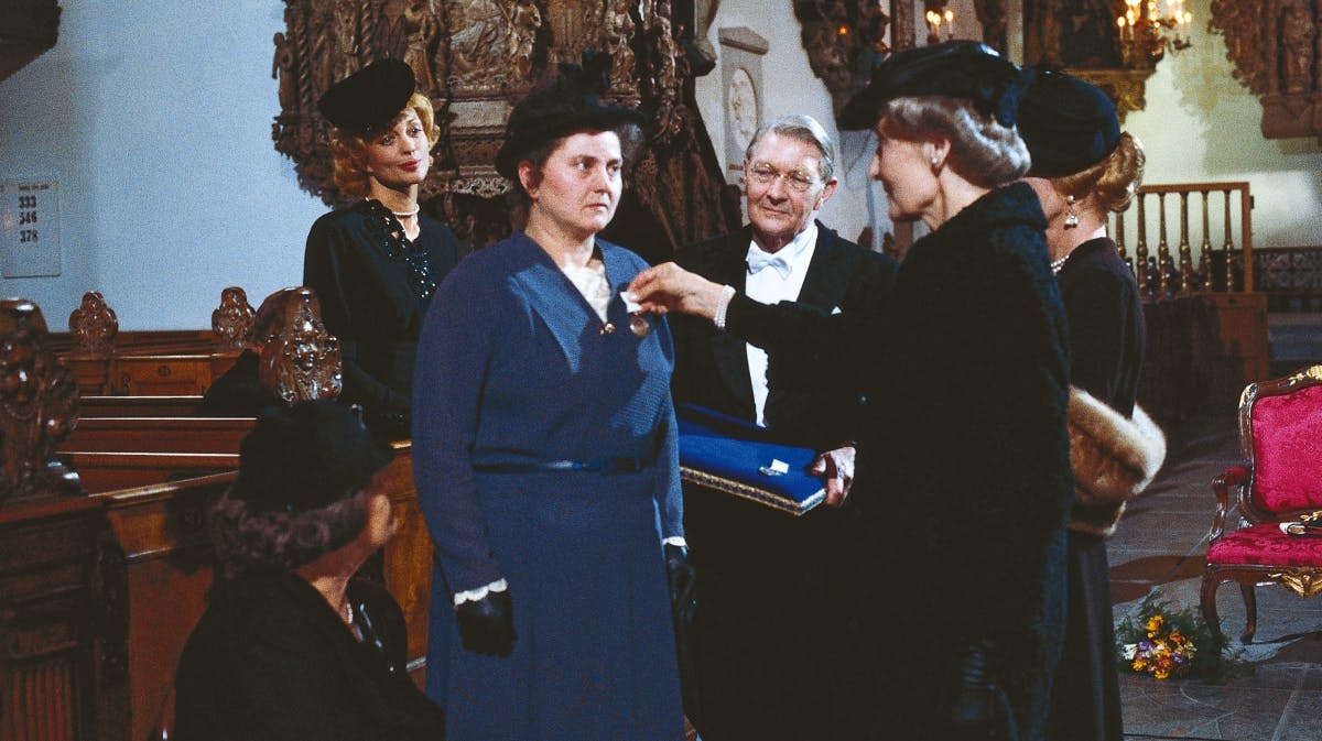 Caspar Bengtson medvirkede i episode 16 i "Matador", hvor dette billede stammer fra.