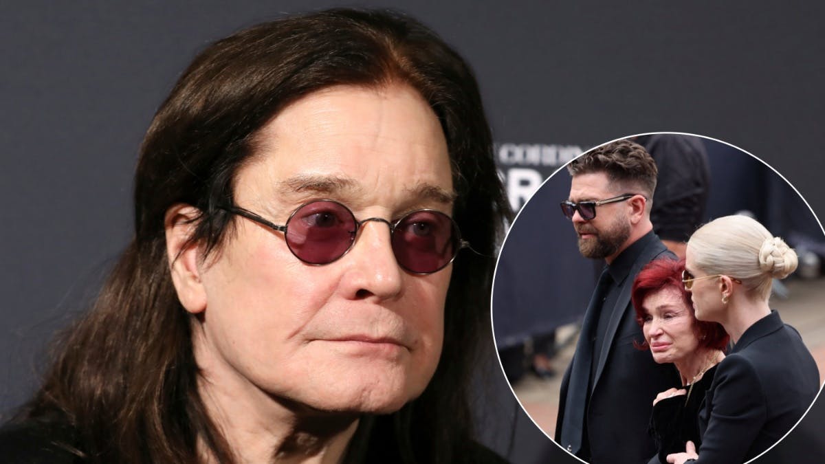 Ozzy Osbourne, Jack Osbourne, Sharon Osbourne og Kelly Osbourne.