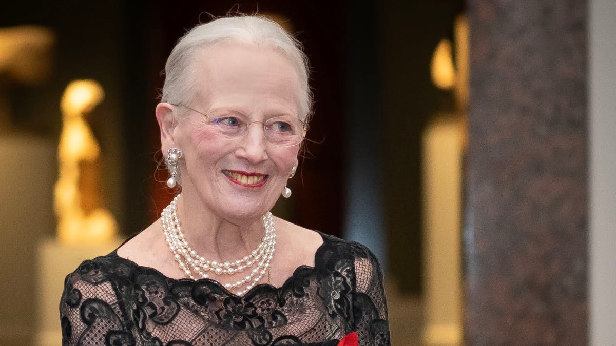 Dronning Margrethe. 