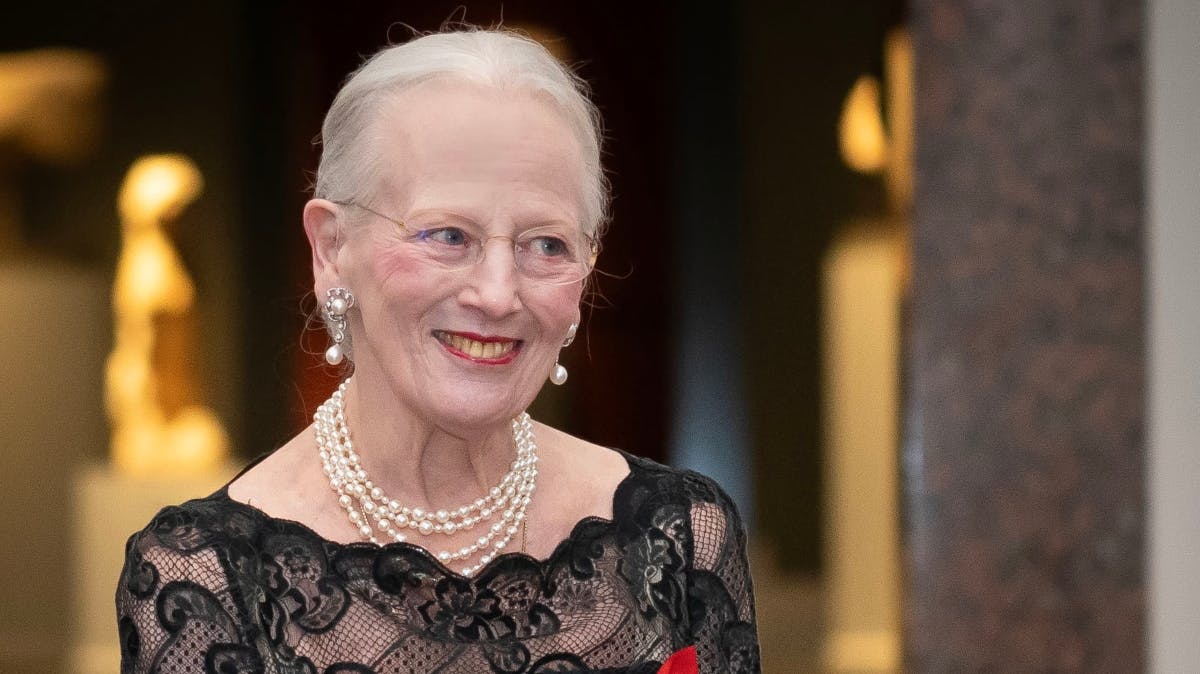 Dronning Margrethe.