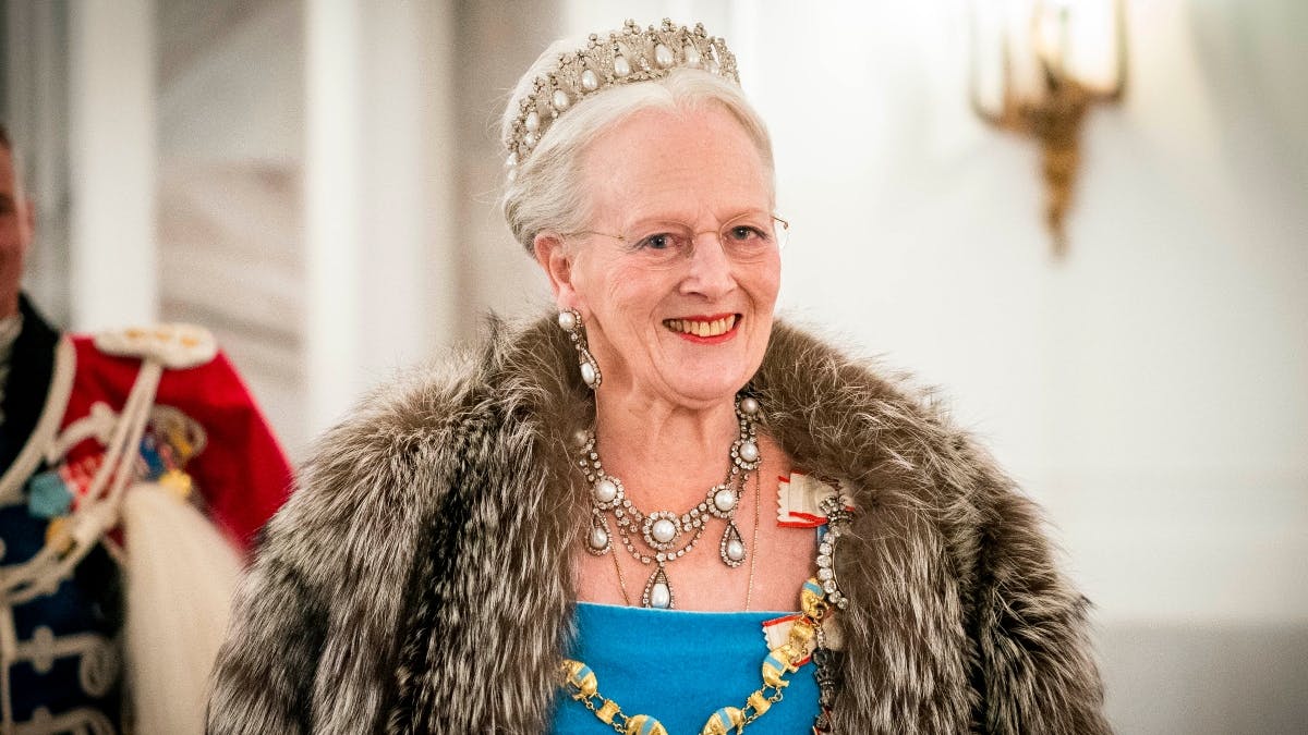 Dronning Margrethe. 