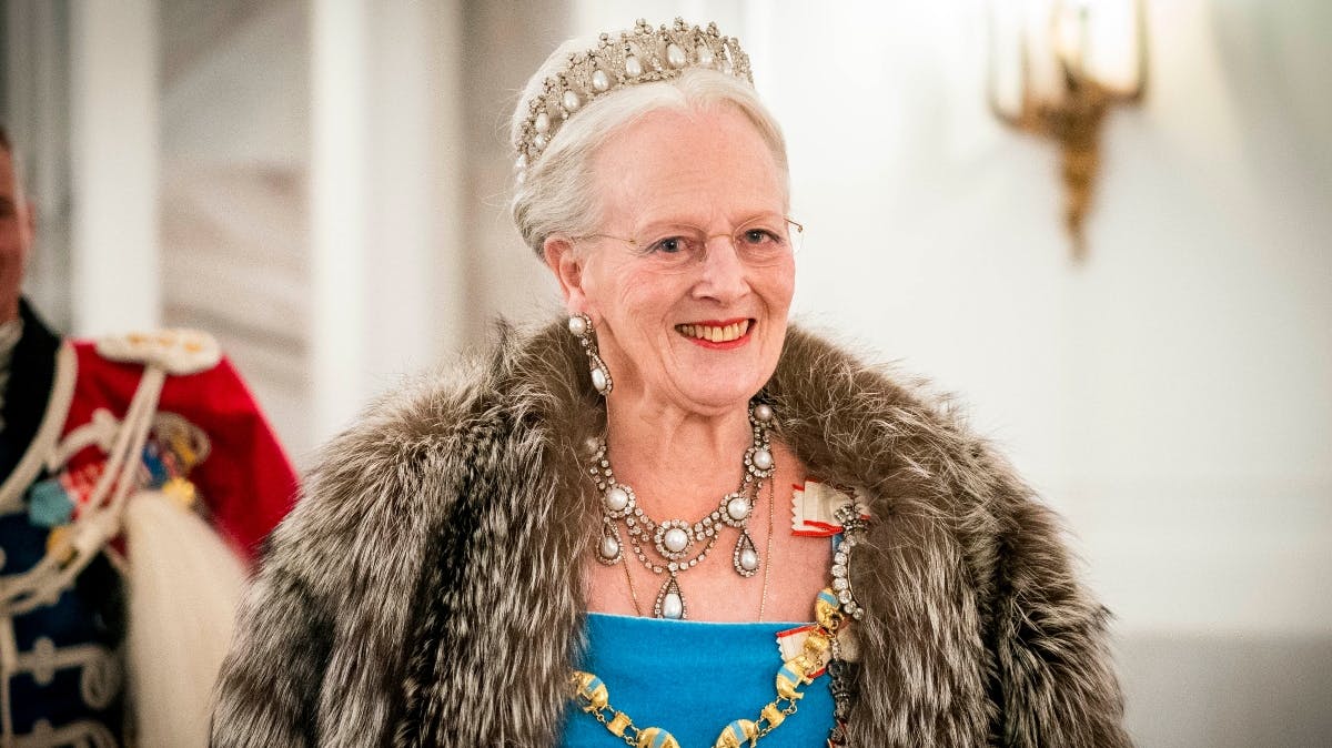 Dronning Margrethe.