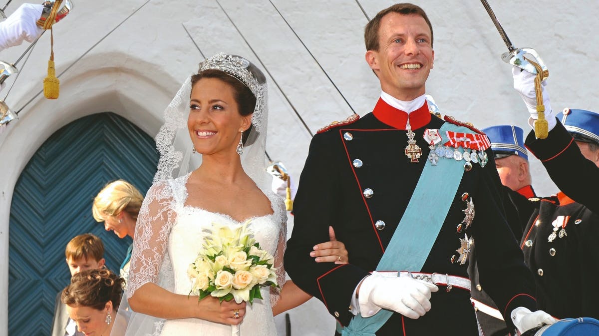 Prinsesse Marie og prins Joachim.