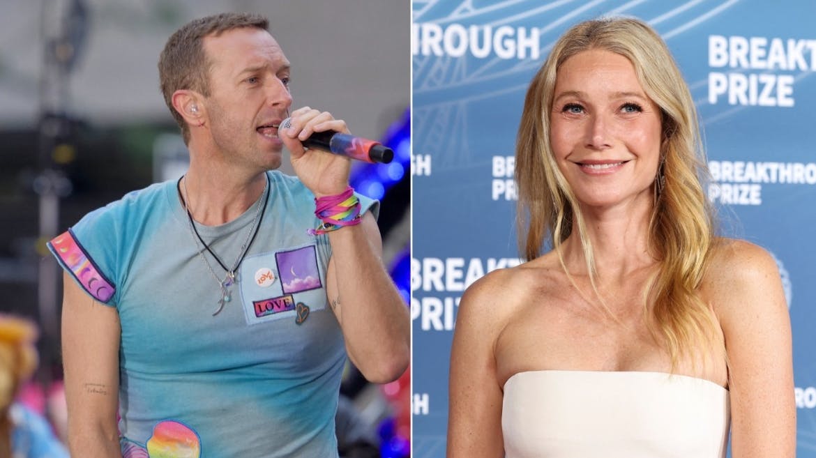 Chris Martin og Gwyneth Paltrow.