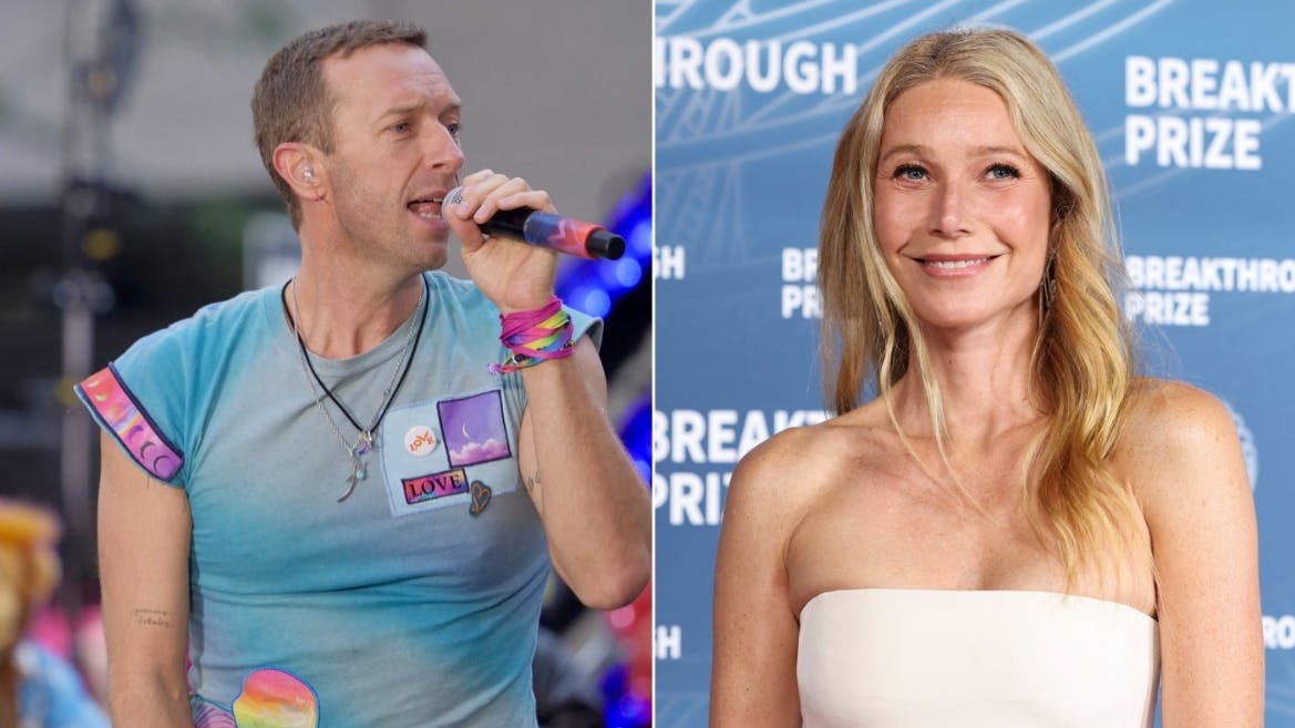 Chris Martin og Gwyneth Paltrow.