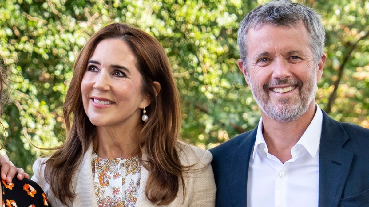 Dronning Mary og kong Frederik