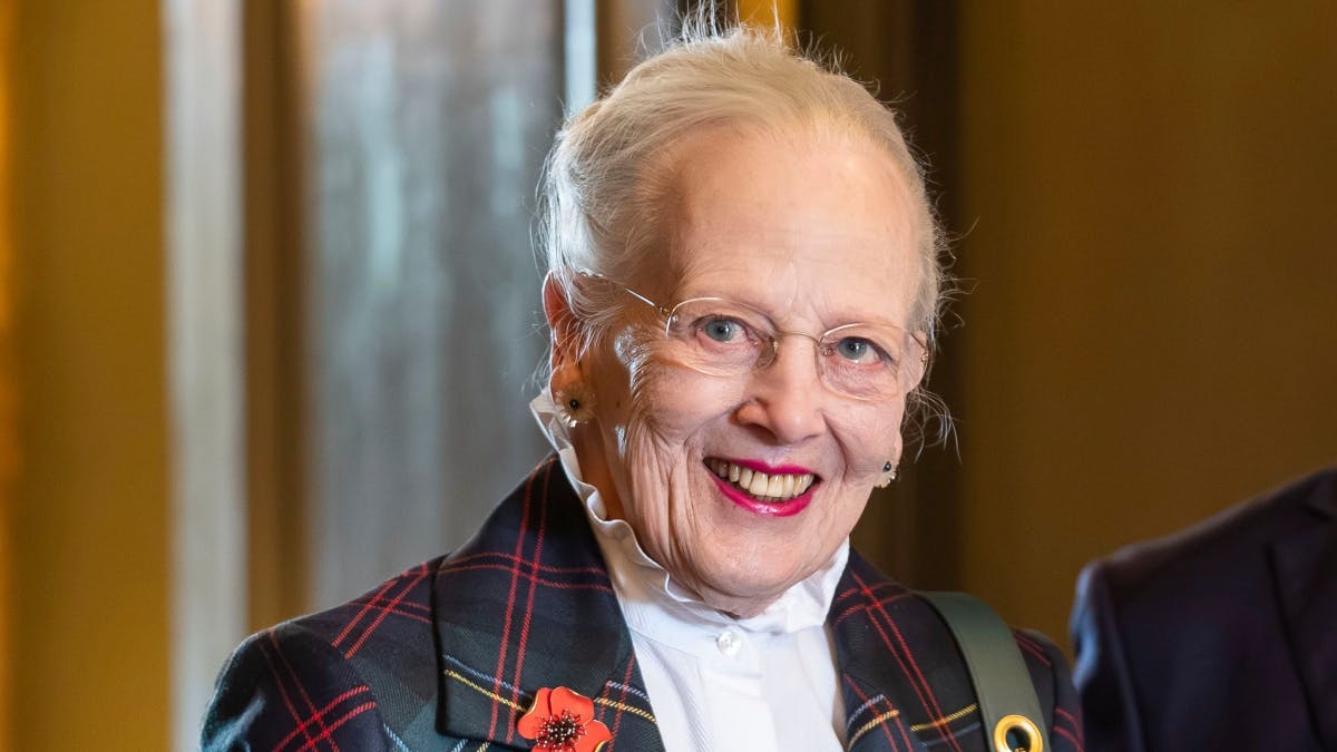 Dronning Margrethe. 