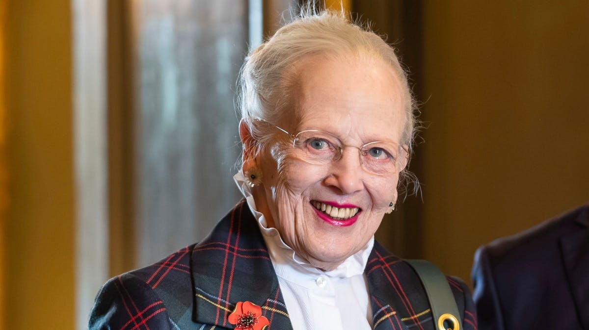 Dronning Margrethe.