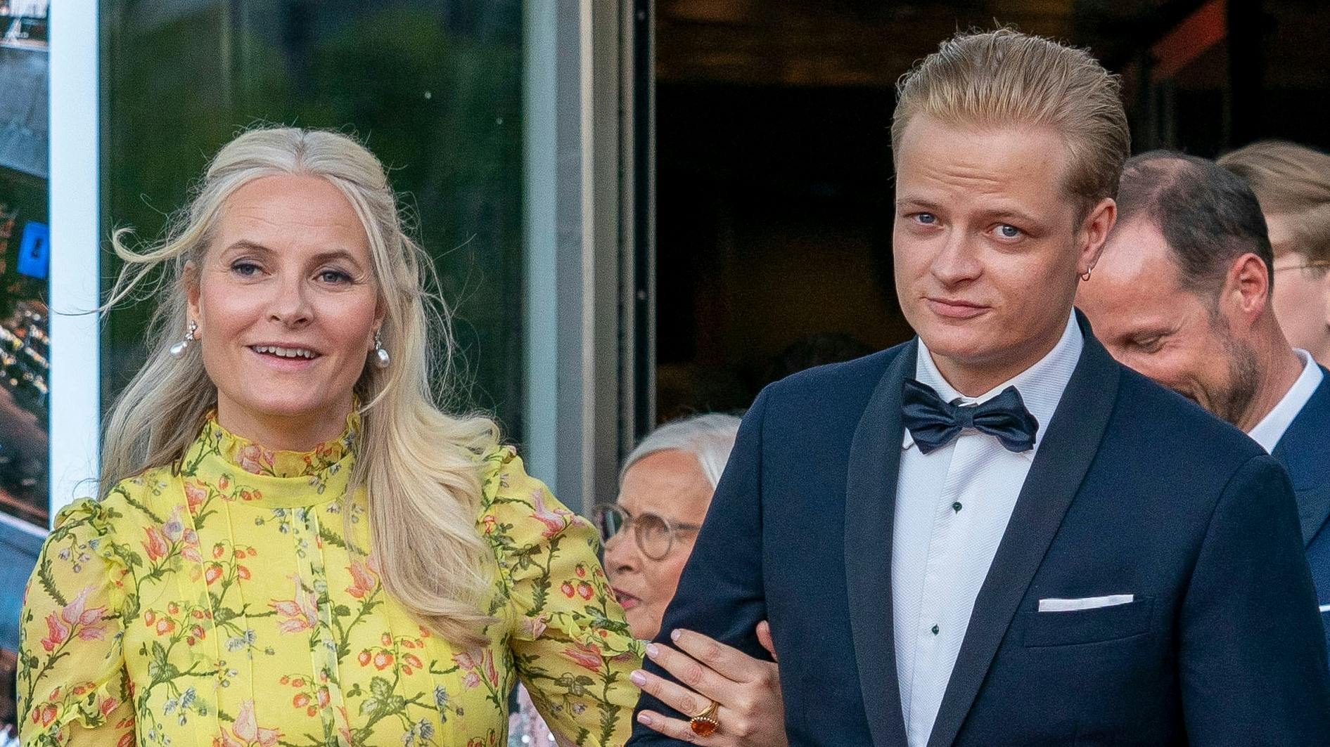 Kronprinsesse Mette-Marit og Marius Borg Høiby.&nbsp;