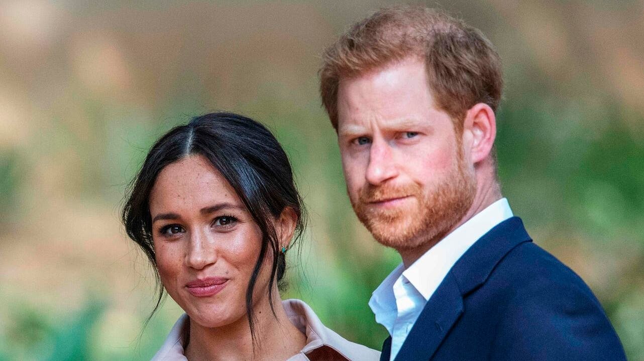 Hertuginde Meghan og prins Harry.