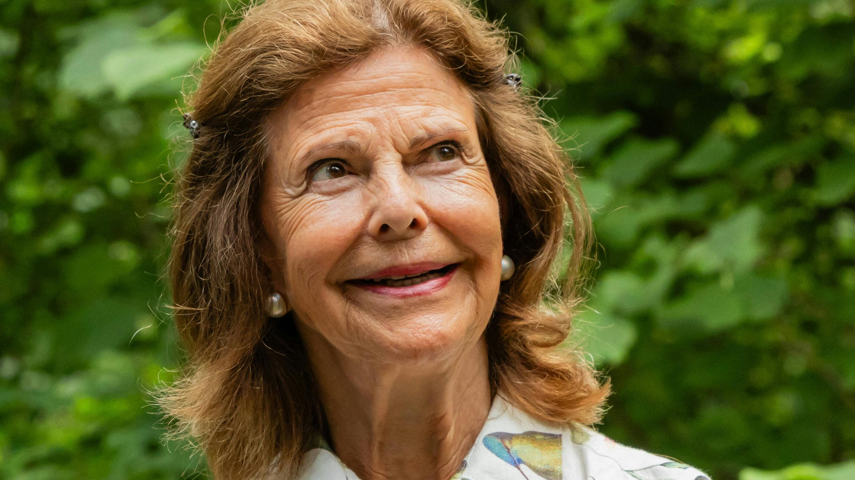Dronning Silvia.&nbsp;