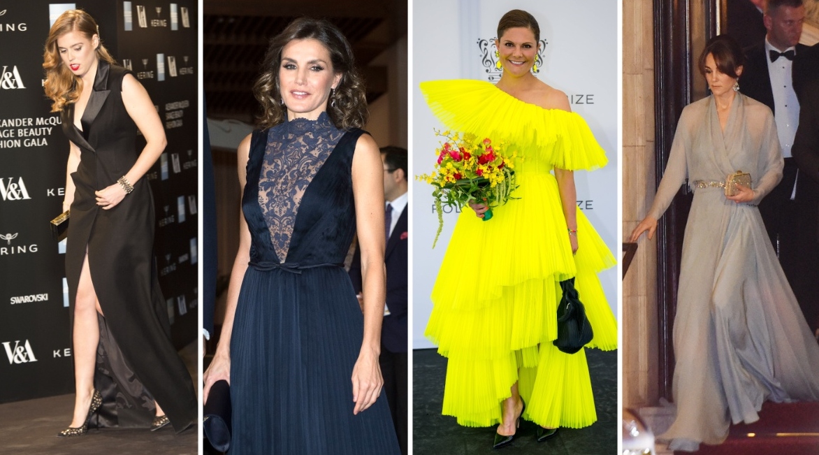 Er det her de mest vovede royale kjoler?