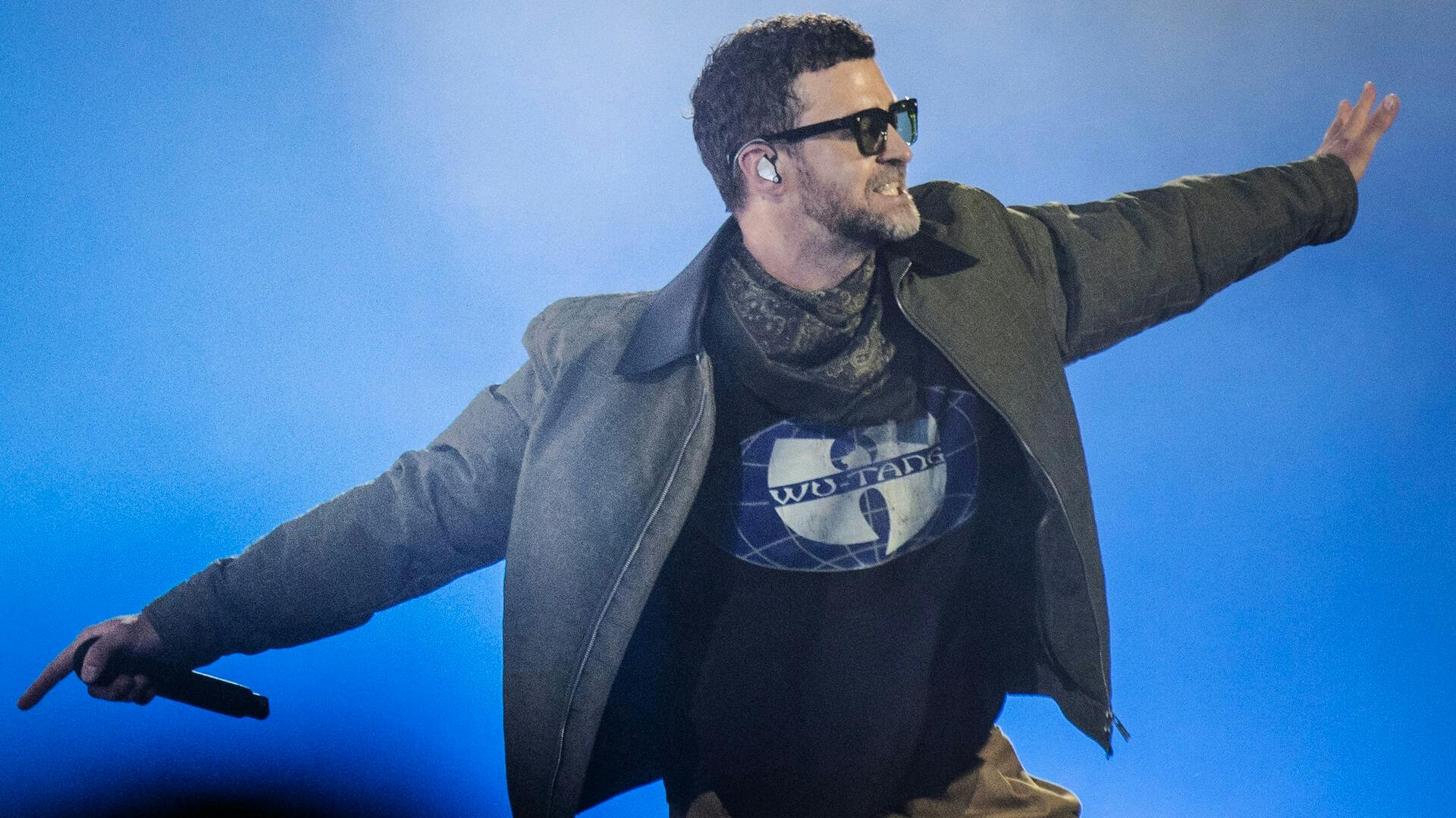 Sådan så det us, da Justin Timberlake optrådte på Heartland.
