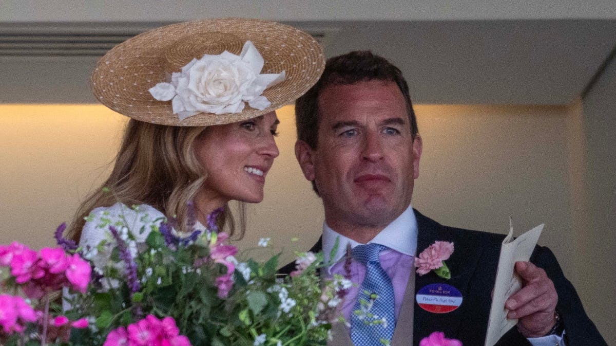 Peter Phillips og Harriet Sperling