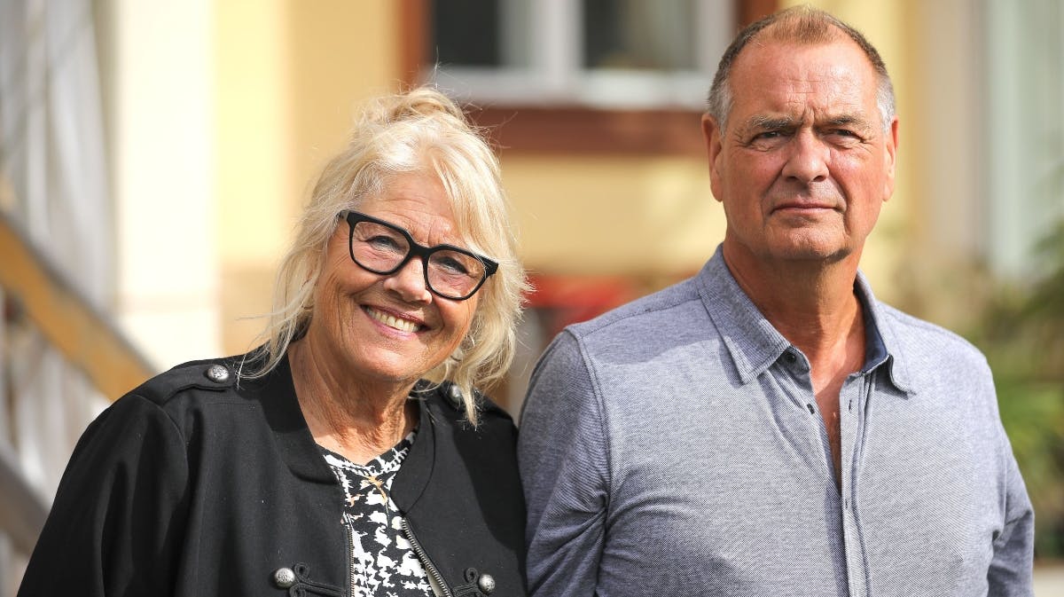 Anette og Ole fra "Hotel Romantik"