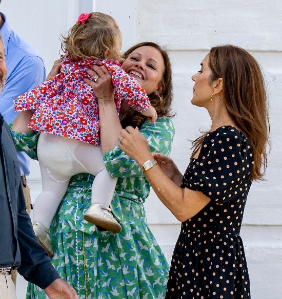 Prinsesse Carina, lille Mafalda og dronning Mary