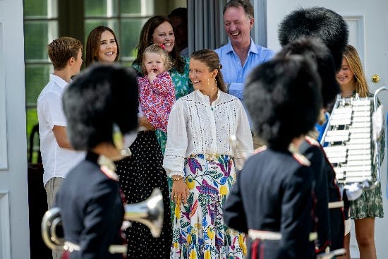 Prinsesse Isabella i godt selskab