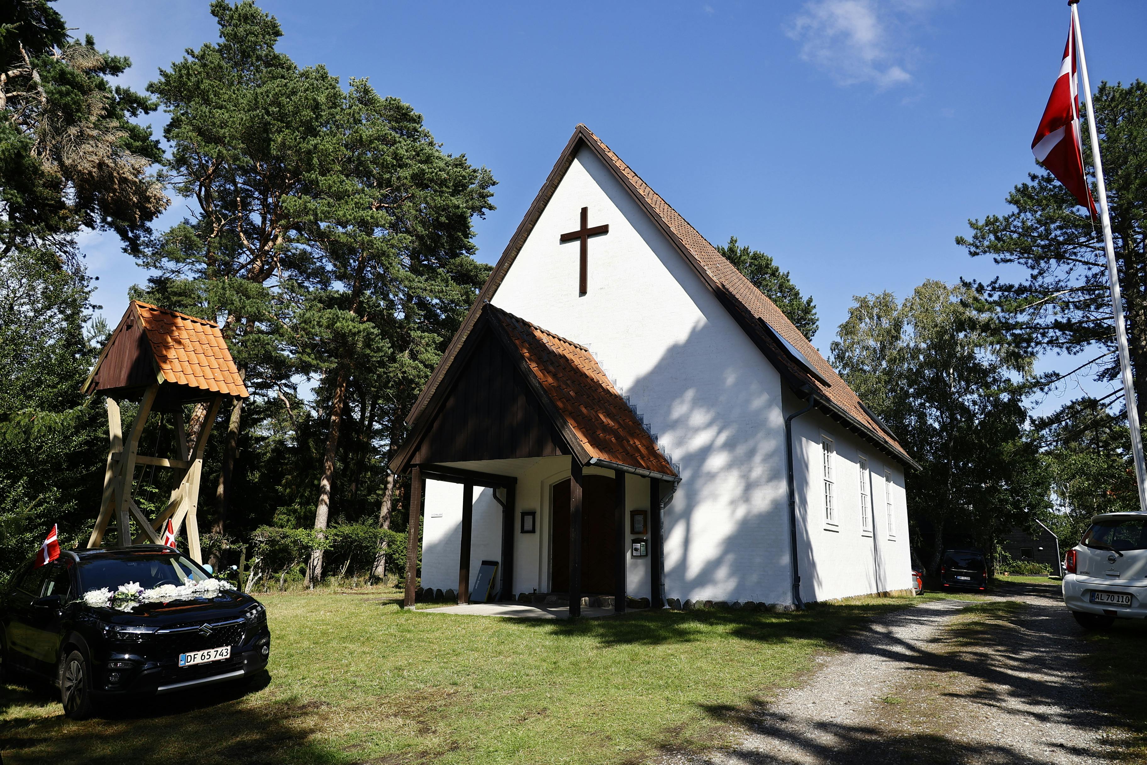 Strandkirken Marielyst på Falster.