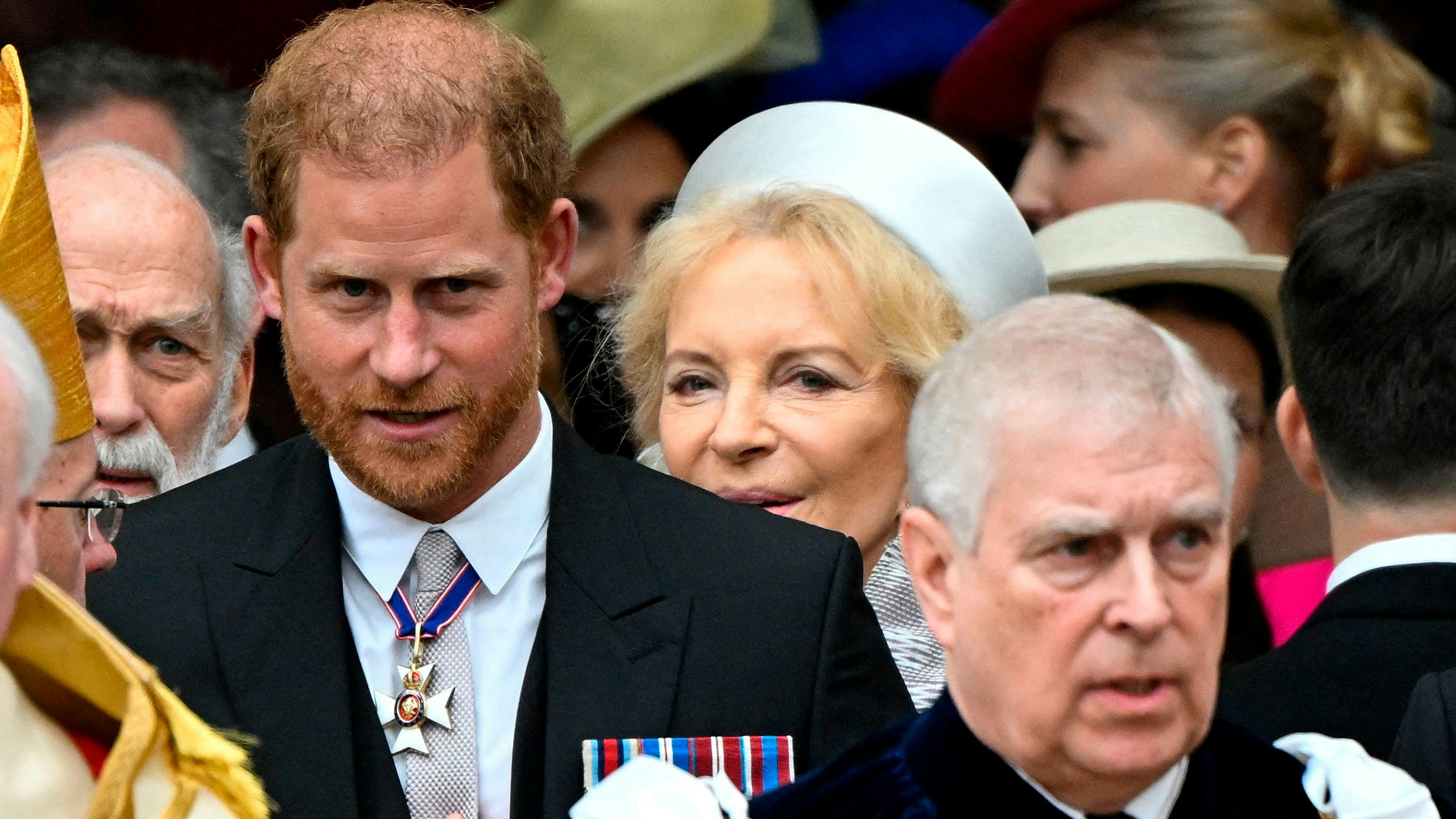 Prins Harry og prins Andrew.&nbsp;