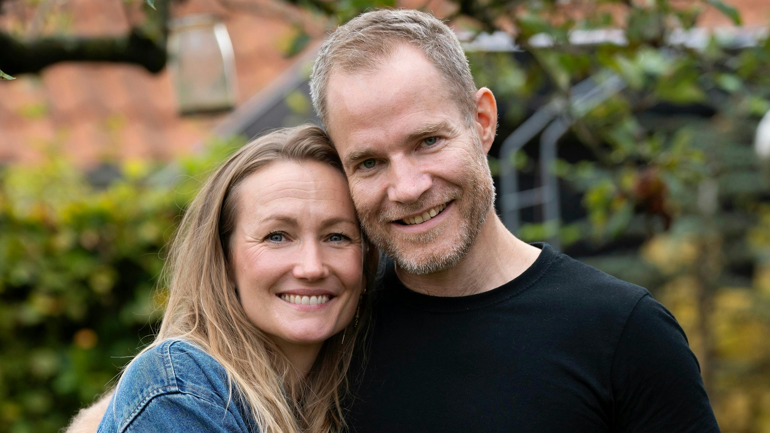Sara Lygum og ægtemanden Jonas.