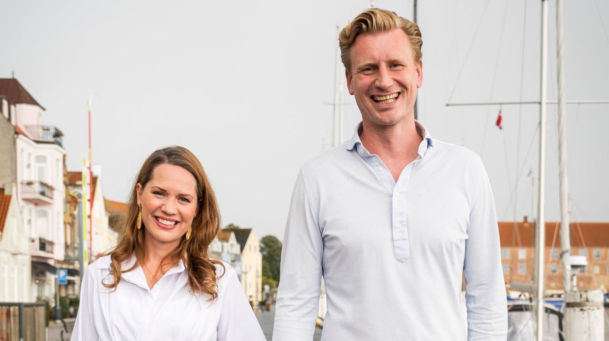 Amalie Dollerup og Andreas Jebro.