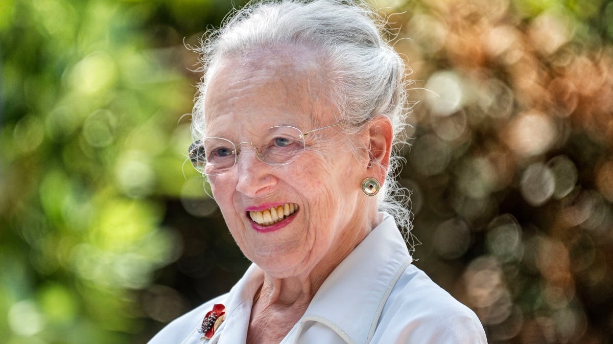 Dronning Margrethe. 