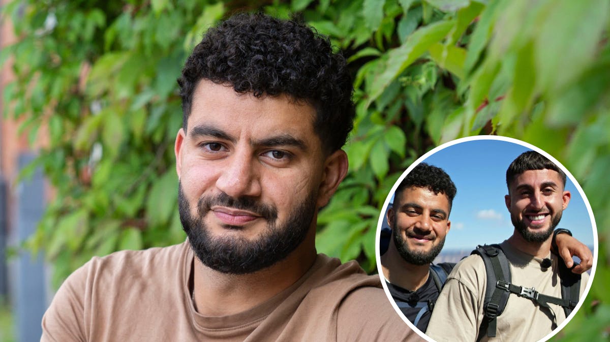 Rand og Mohammed fra "Først til verdens ende". 
