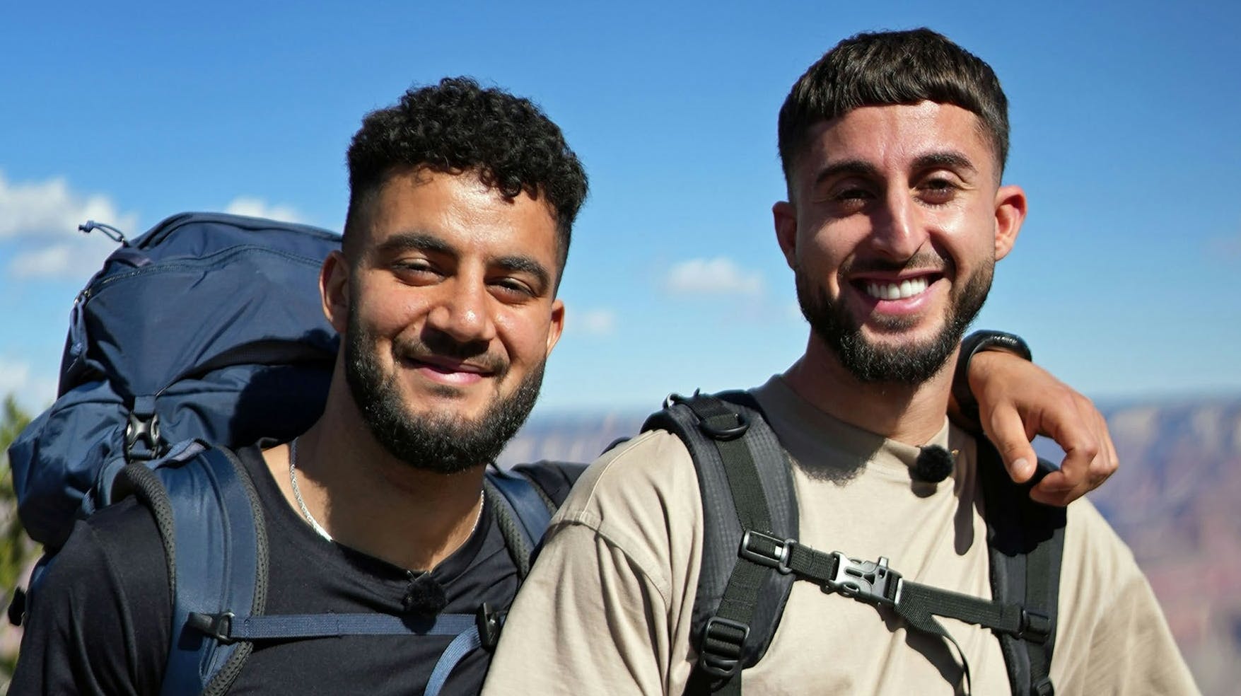 Mohammed og Rand fra "Først til verdens ende". 