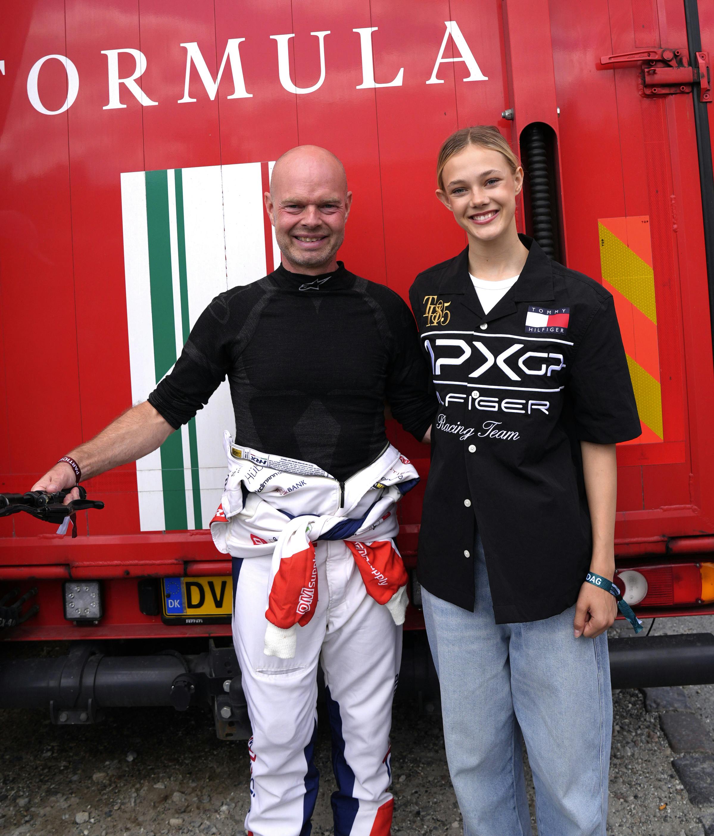 Jan Magnussen og Alba Hurup Larsen