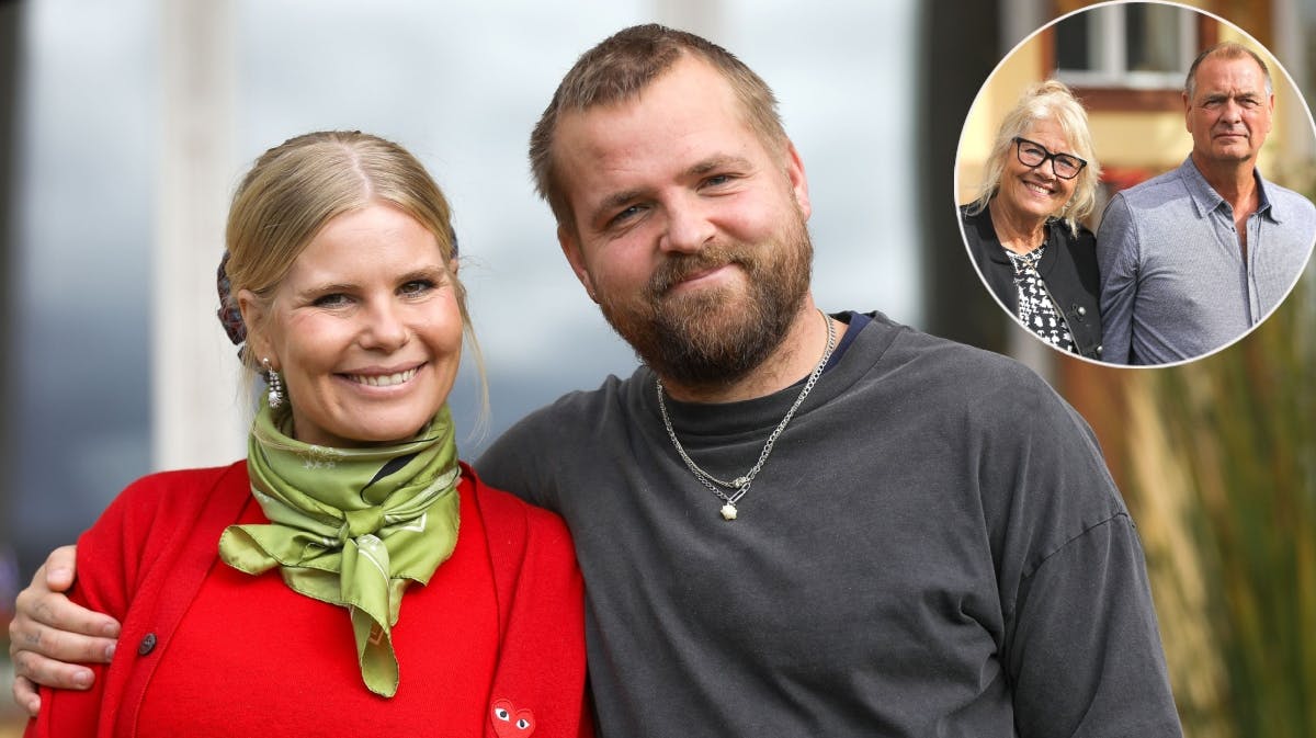 Sofie Linde og Joakim Ingversen samt Anette og Ole. 