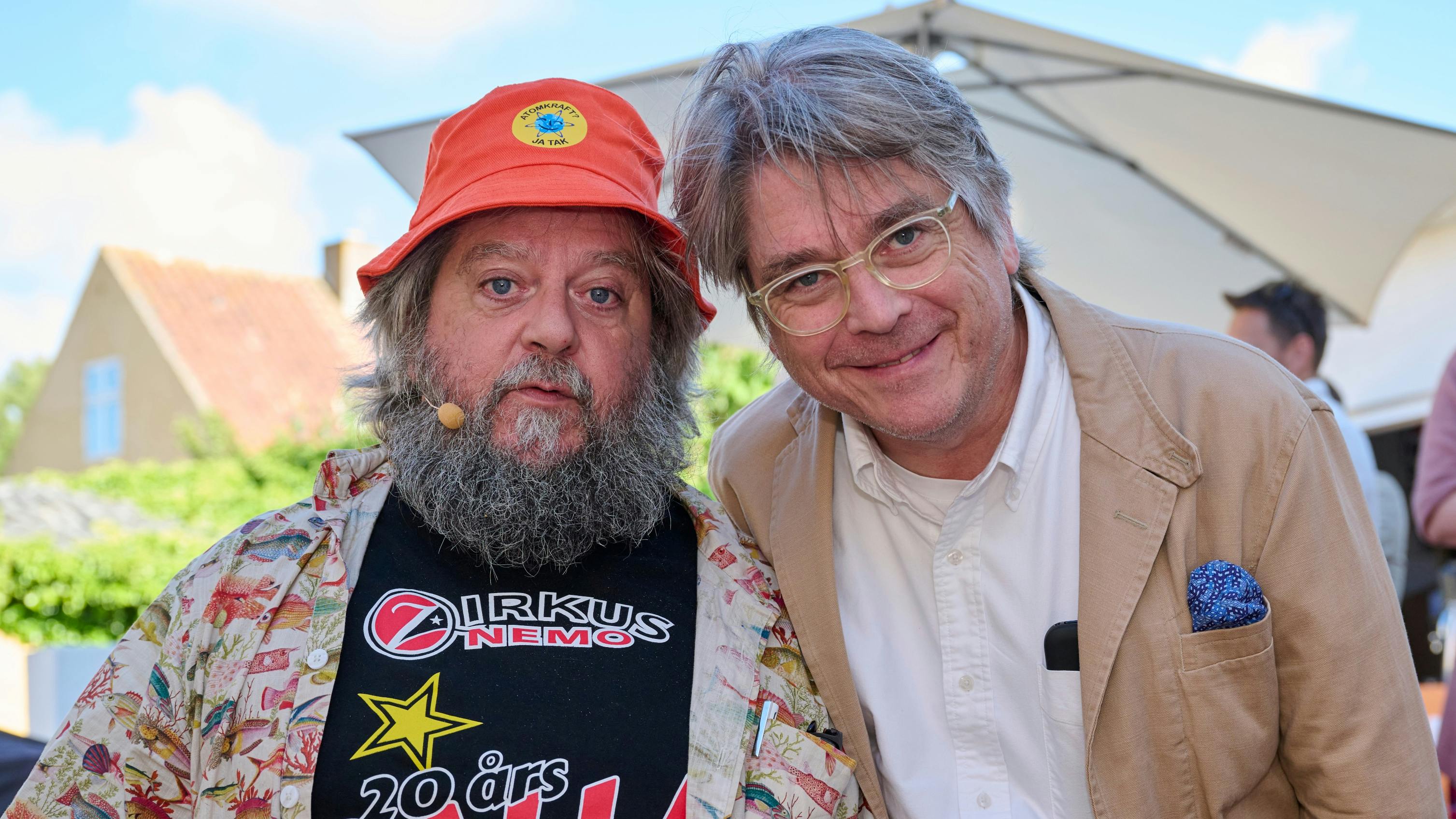 Anders Lund Madsen og Peter Lund Madsen. 