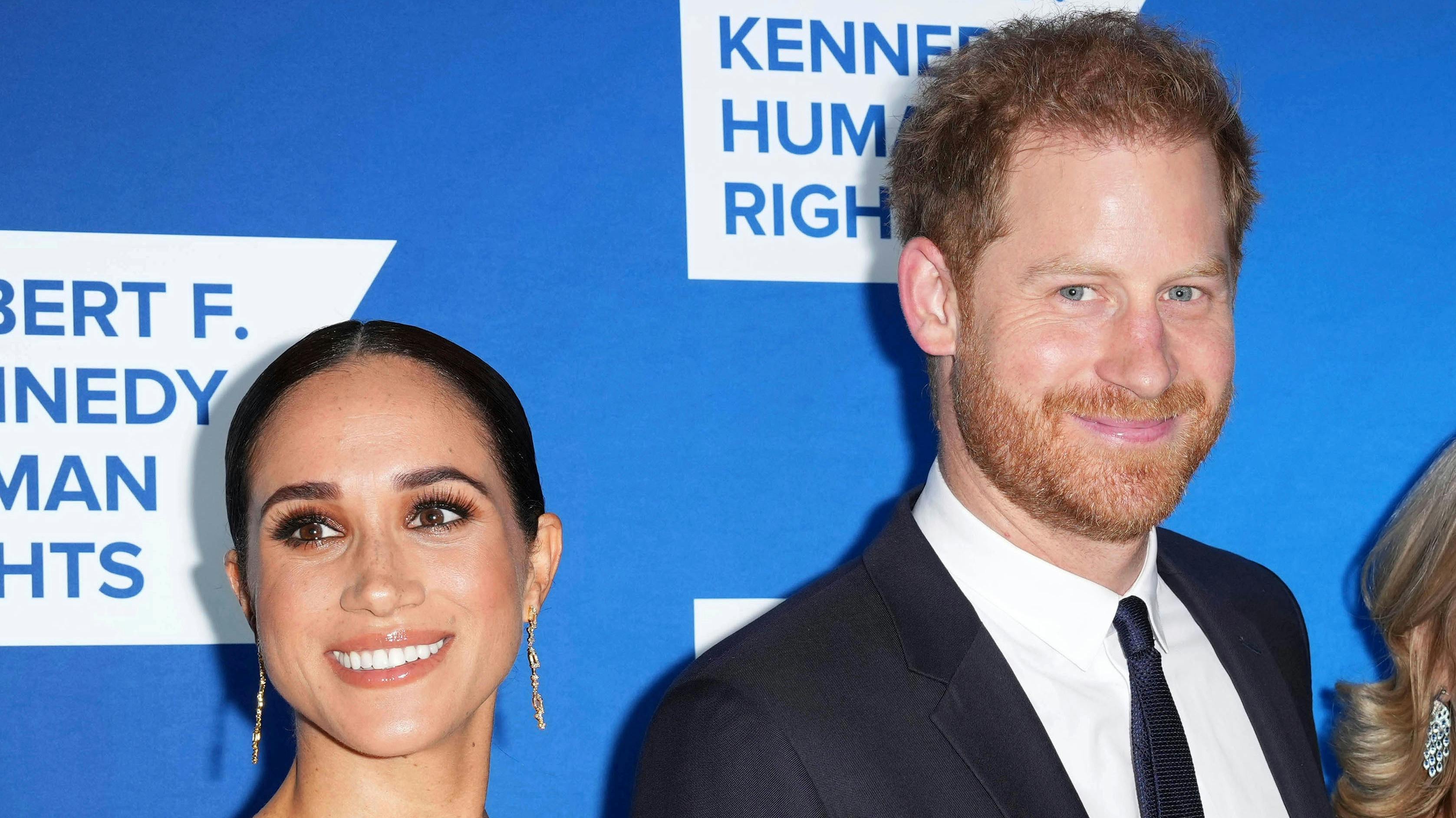 Hertuginde Meghan og prins Harry.