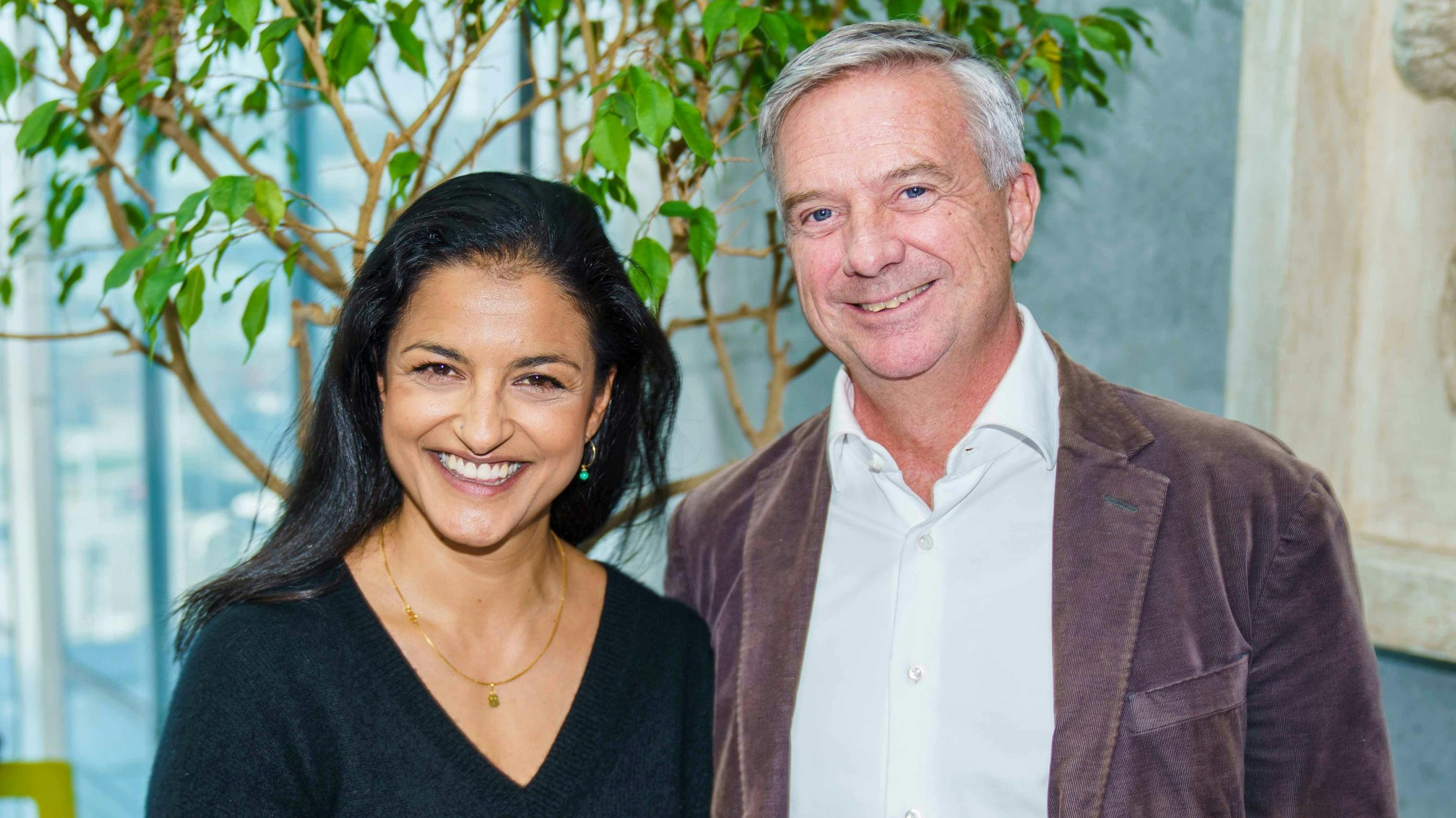 Divya Das og Kim Bildsøe Lassen.